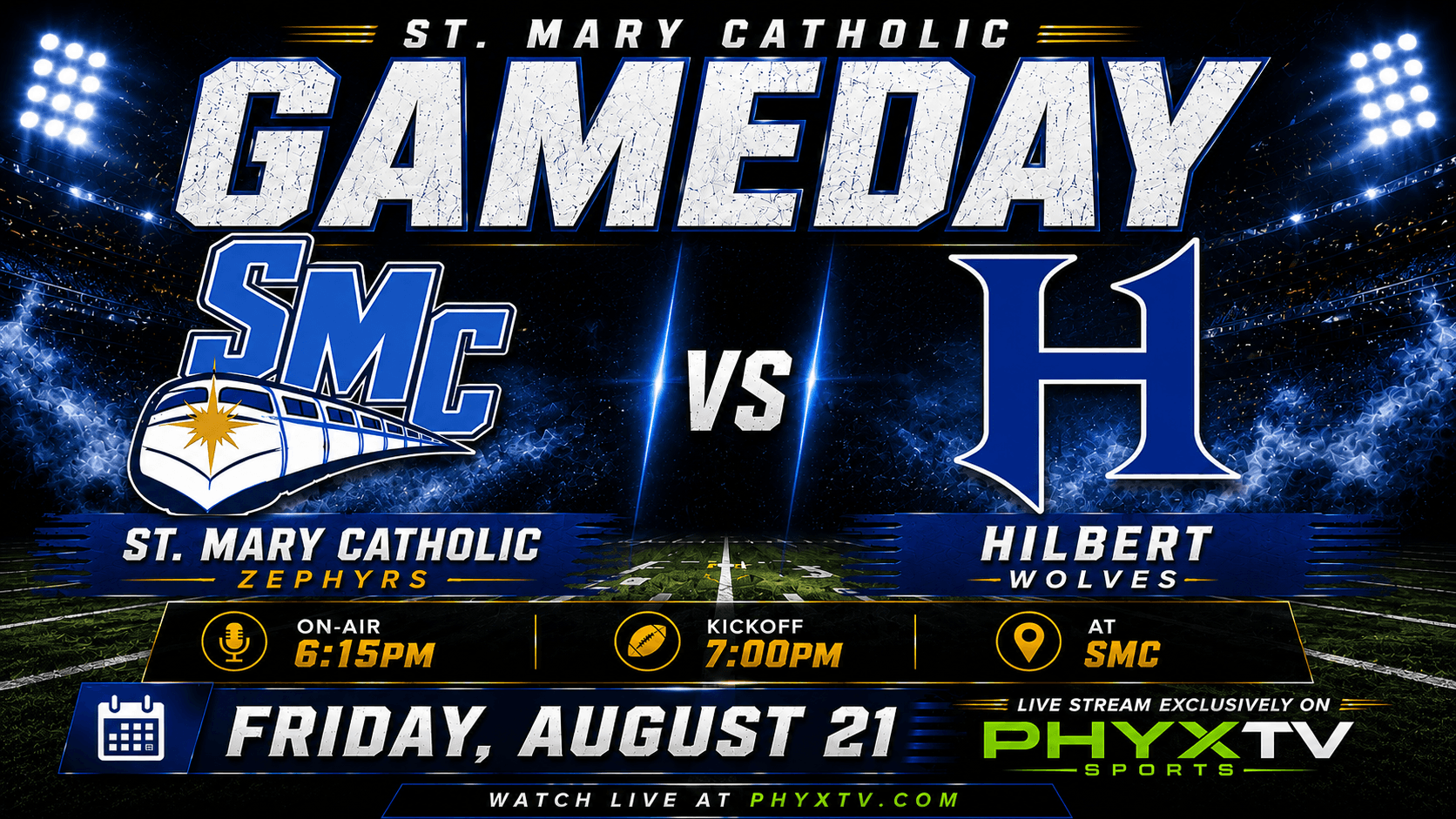 HILBERT AT SMC | WIAA FOOTBALL