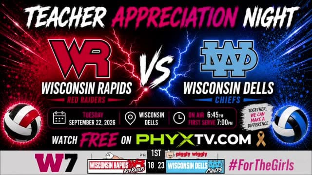 WI RAPIDS AT WI DELLS | WIAA VOLLEYBALL